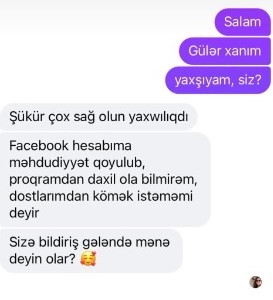 Sizə gələn bu mesajlara aldanmayın - FOTOLAR